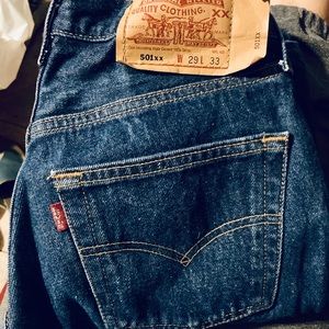 Men’s Levi jeans 29 X 33